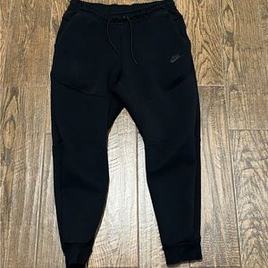Mens Nike Sportswear Tech Fleece Black Jogger Sweatpants Pants Sz. M